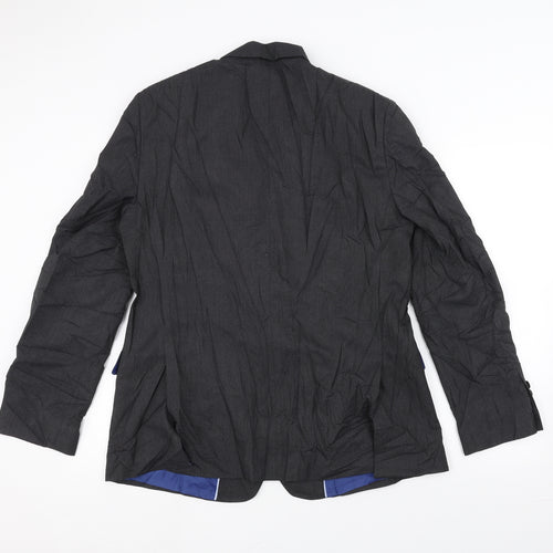 Marks and Spencer Mens Black   Jacket Suit Jacket Size 44