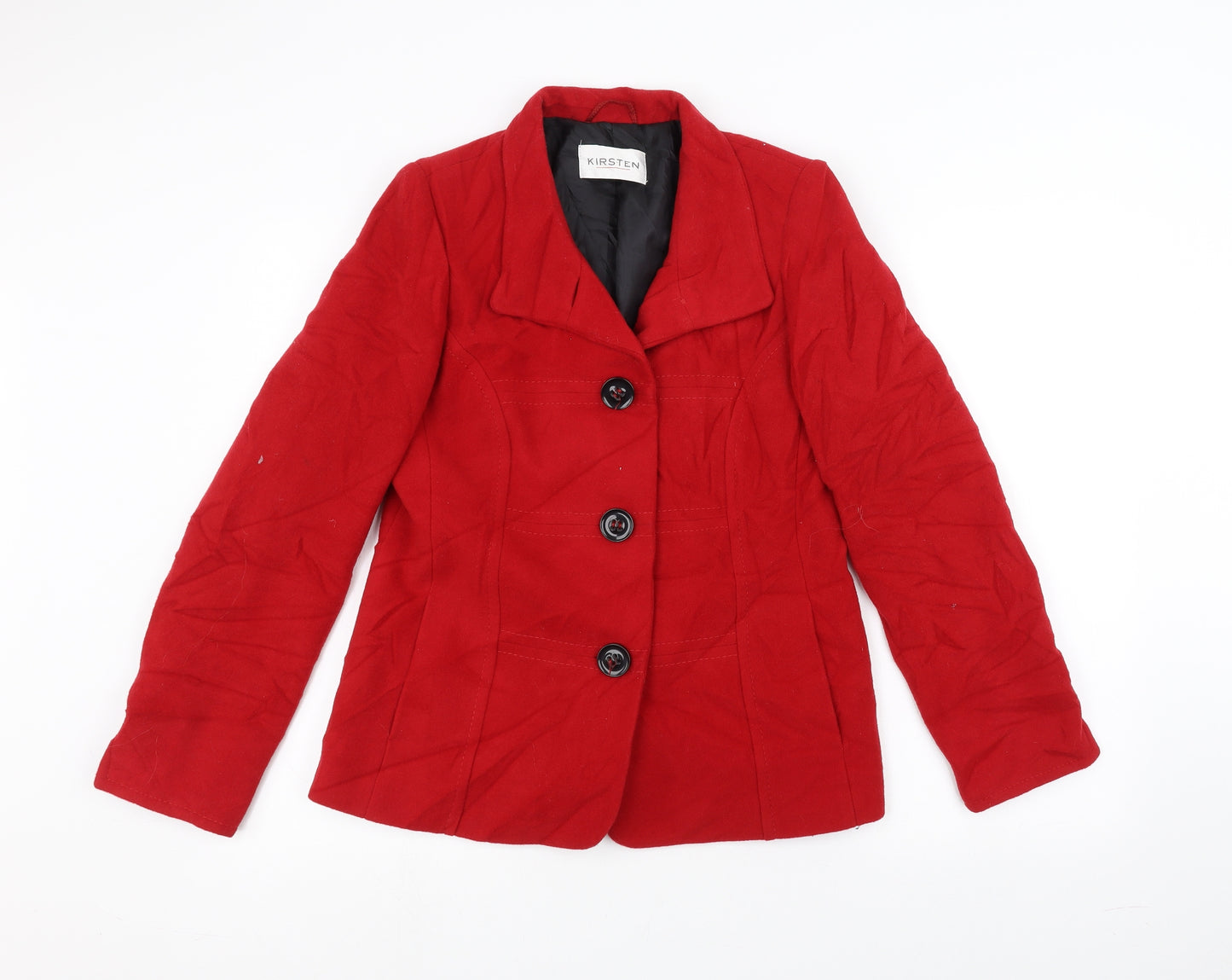 Kirsten Womens Red   Jacket  Size 14