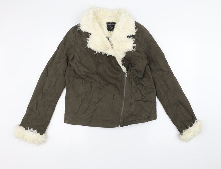 Dorothy Perkins Womens Green   Jacket  Size 10