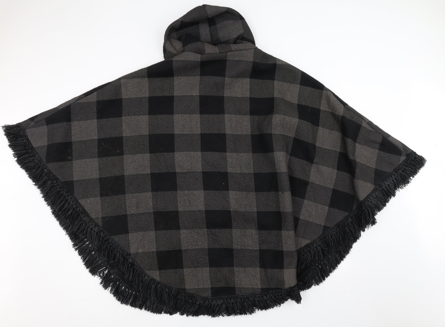 femini Womens Black   Jacket Poncho Size M