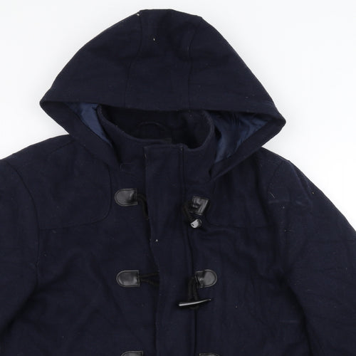 Twisted Soul Womens Blue   Parka Coat Size M