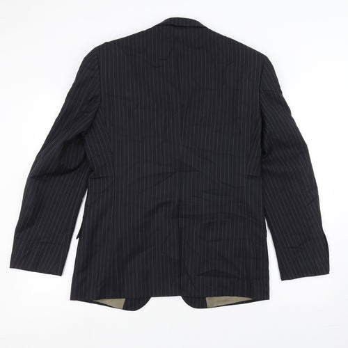 Marks and Spencer Mens Blue   Jacket Suit Jacket Size 38