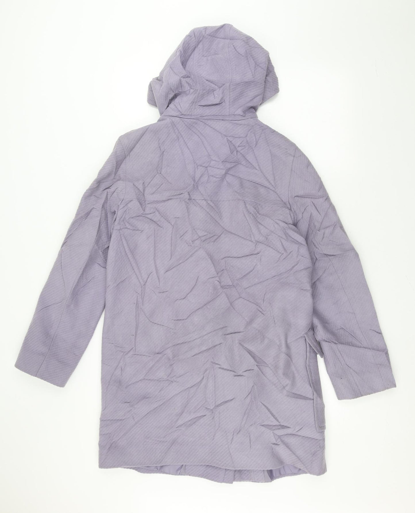 Marks and Spencer Womens Purple   Parka Coat Size 14