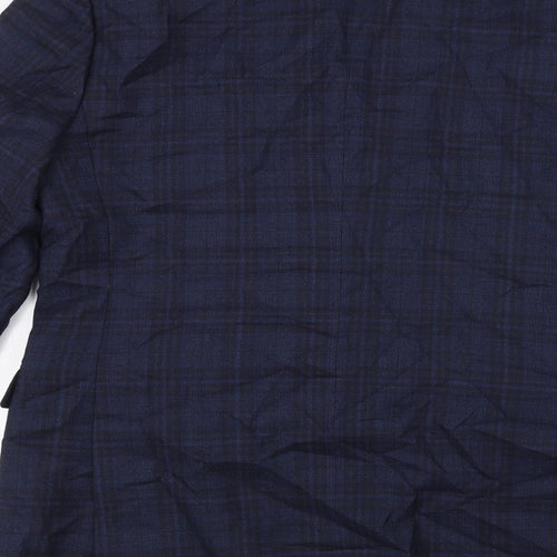 Marks and Spencer Mens Blue   Jacket Suit Jacket Size 36