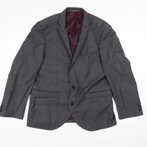 Marks and Spencer Mens Grey   Jacket Suit Jacket Size 42