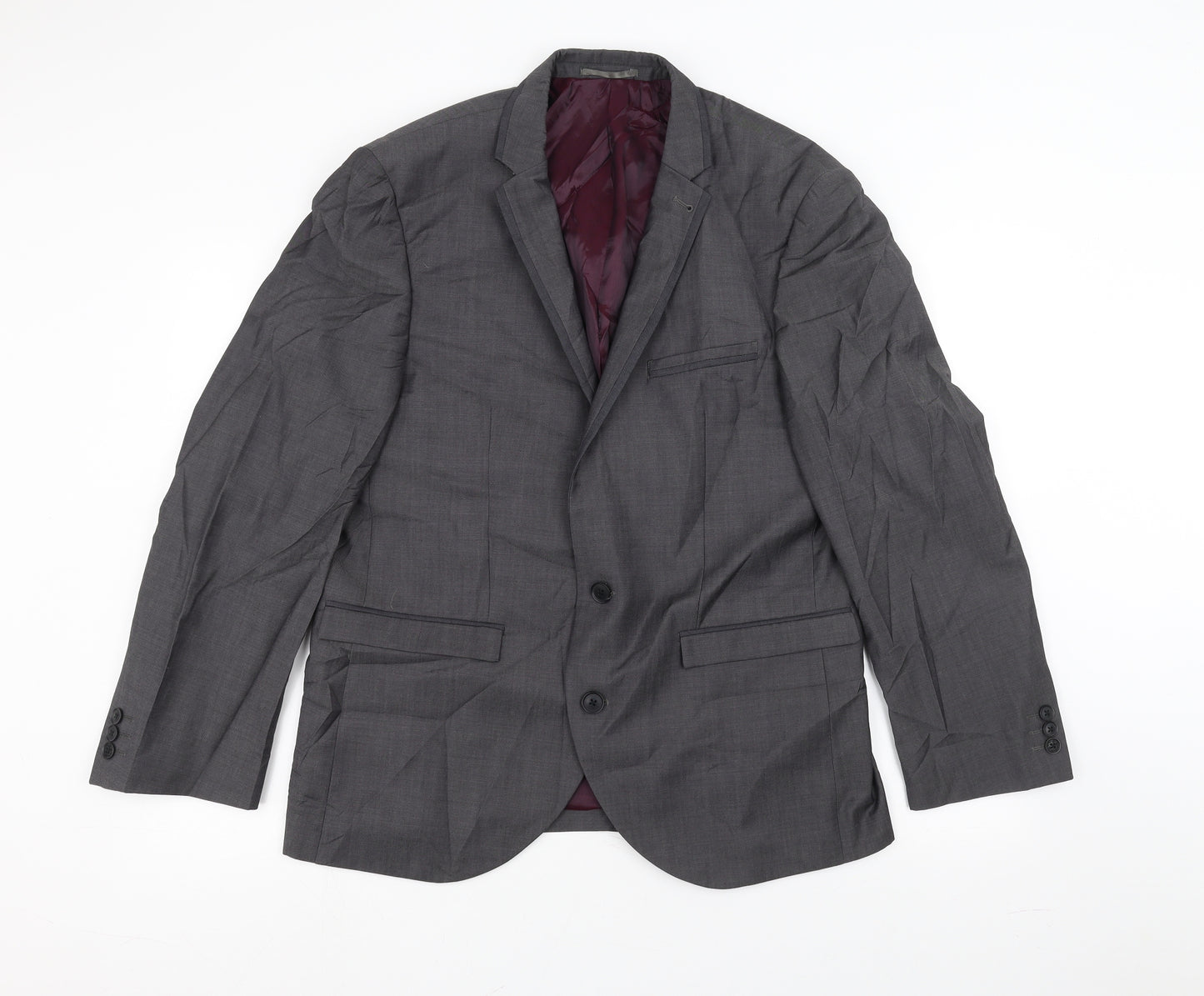 Marks and Spencer Mens Grey   Jacket Suit Jacket Size 42