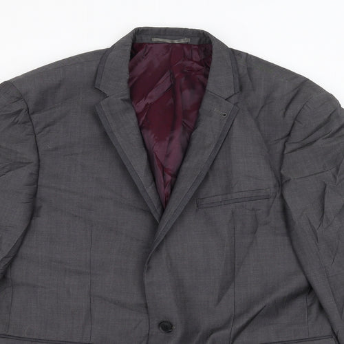 Marks and Spencer Mens Grey   Jacket Suit Jacket Size 42