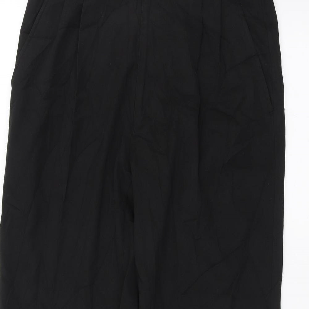 NEXT Mens Black   Trousers  Size 32 in L30 in