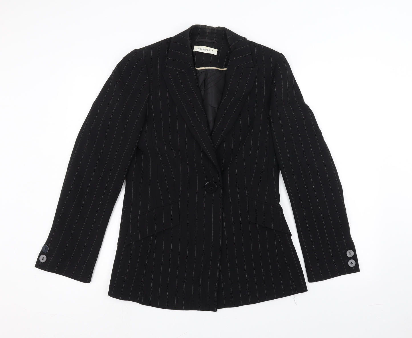 Planet Womens Black   Jacket  Size 8