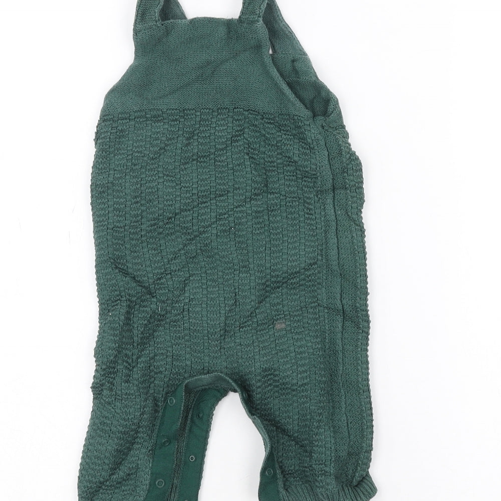 NEXT Baby Green   Dungaree One-Piece Size 3-6 Months
