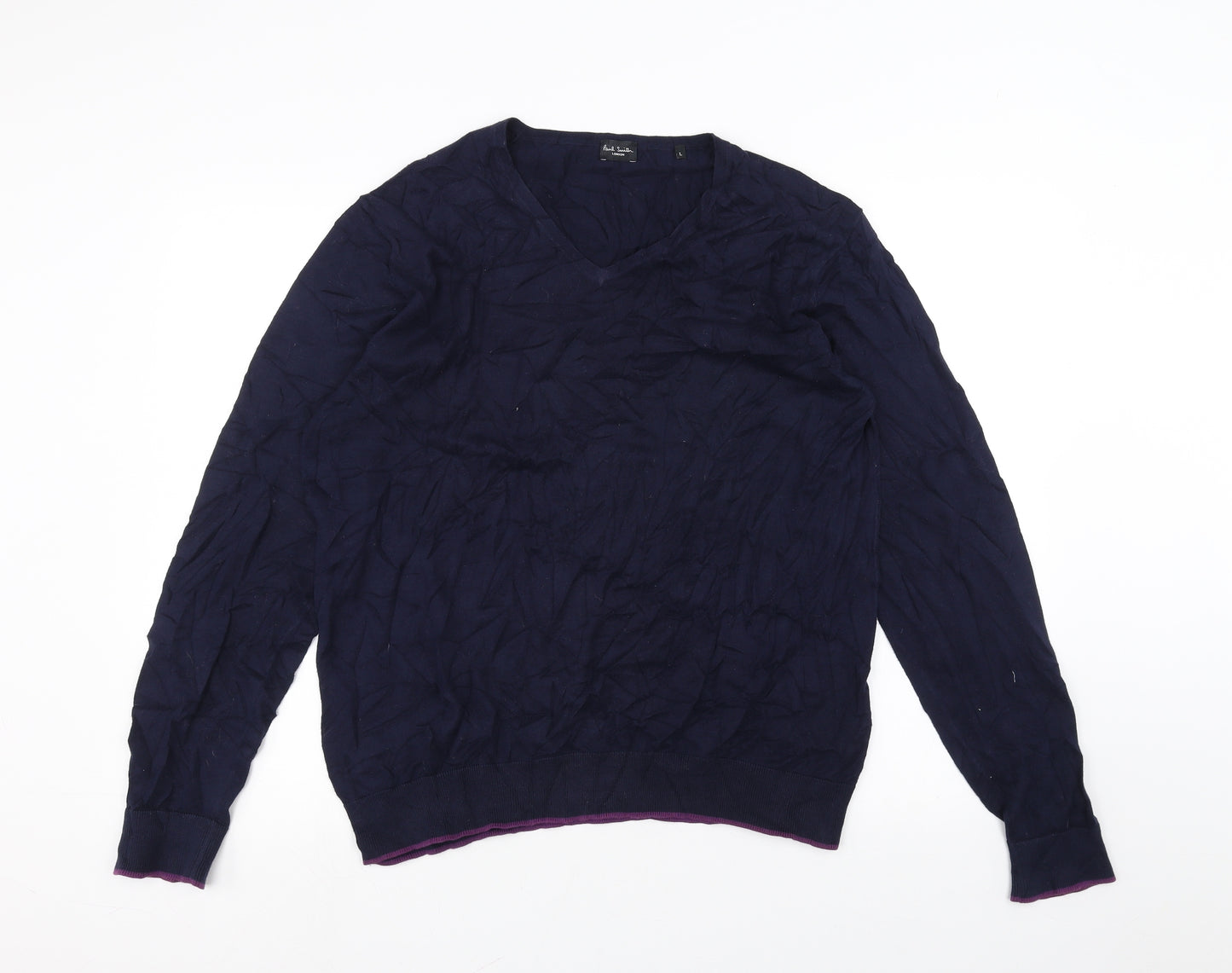 Paul Smith Womens Blue   Pullover Jumper Size L
