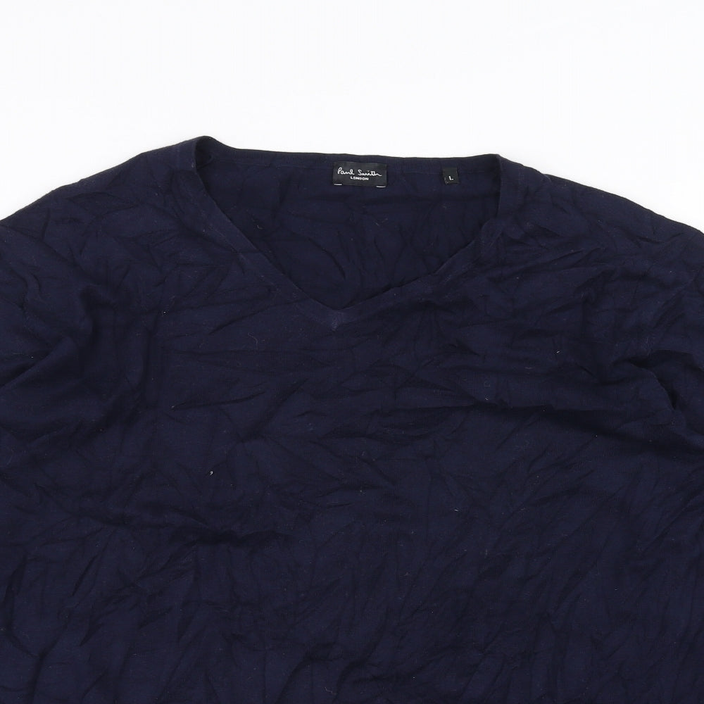 Paul Smith Womens Blue   Pullover Jumper Size L