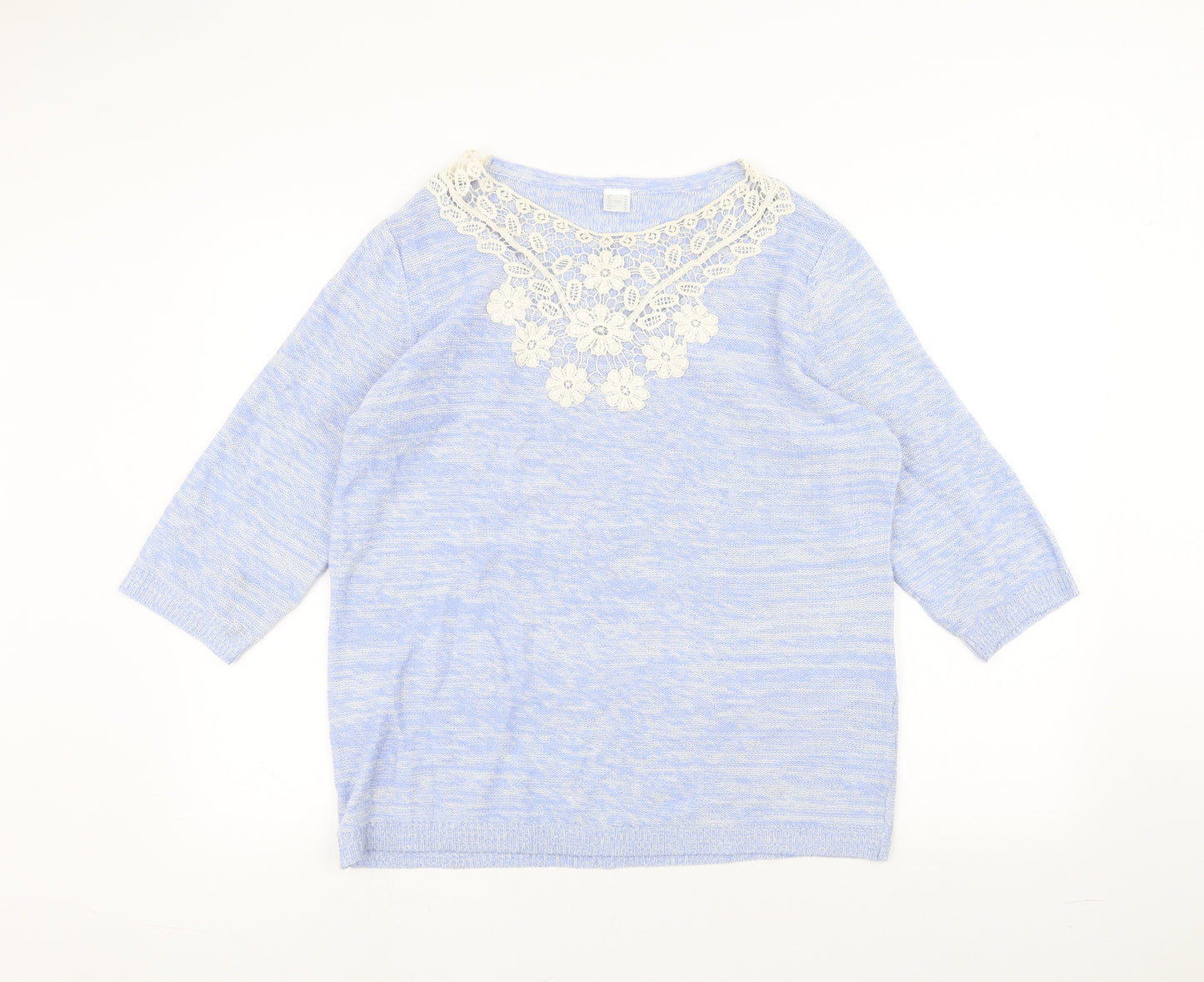 Preworn Womens Blue   Pullover Jumper Size 16