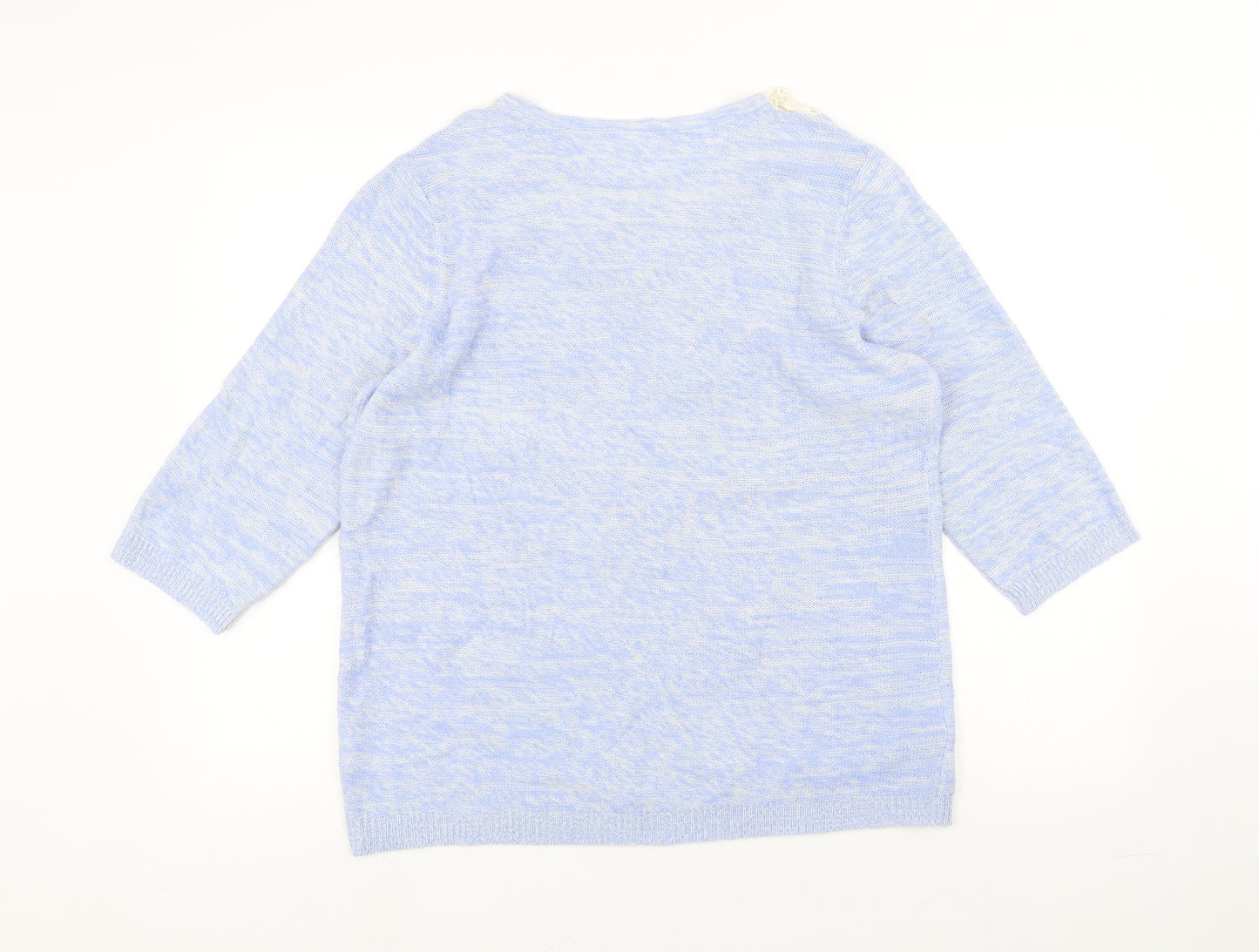 Preworn Womens Blue   Pullover Jumper Size 16