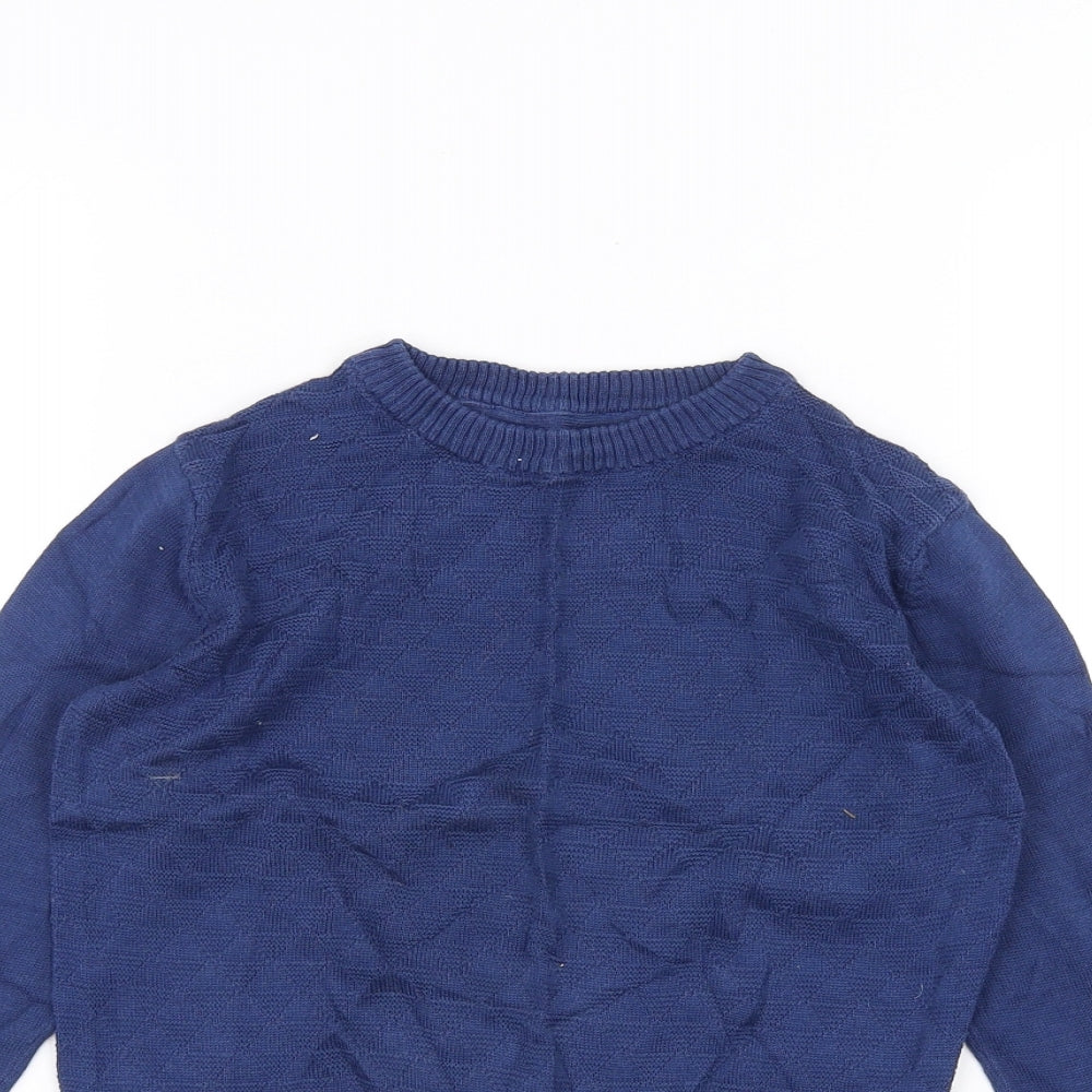 Autograph Boys Blue   Pullover Jumper Size 4-5 Years