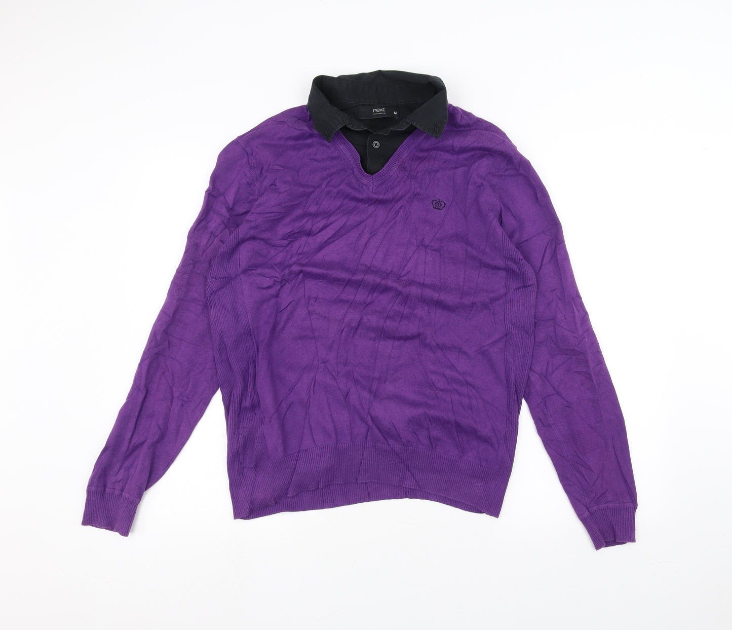 NEXT Mens Purple   Pullover Jumper Size M