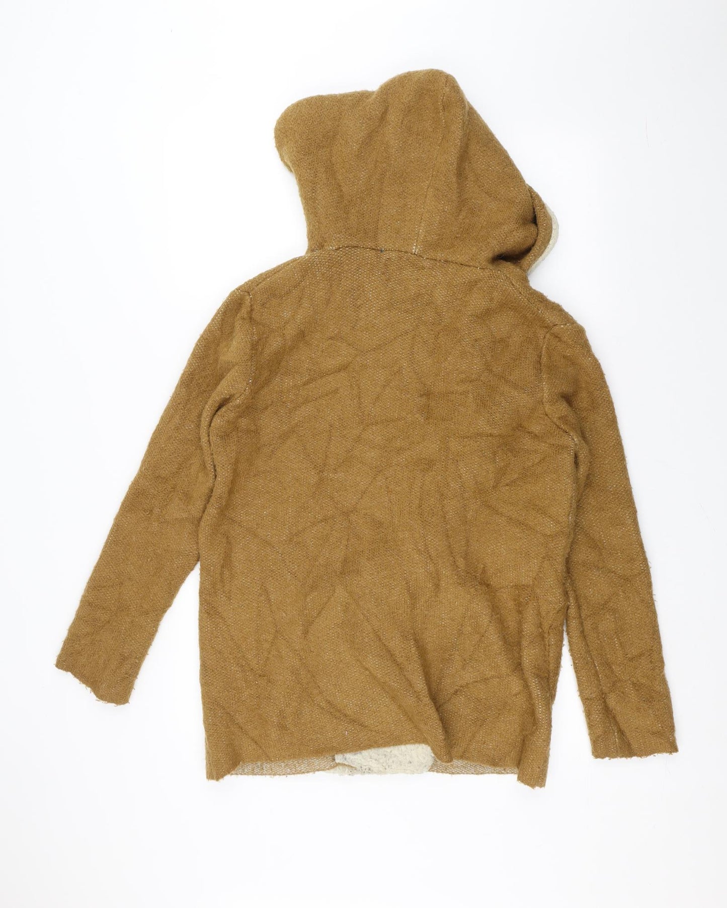 Zara Womens Brown   Parka Coat Size M