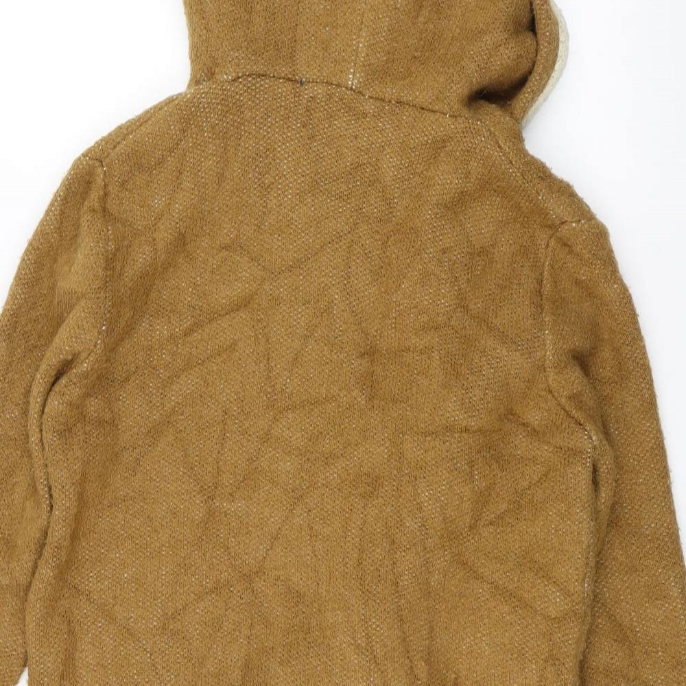 Zara Womens Brown   Parka Coat Size M