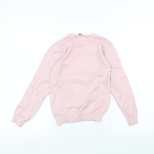 George Girls Pink   Pullover Jumper Size 6-7 Years  - Icecream