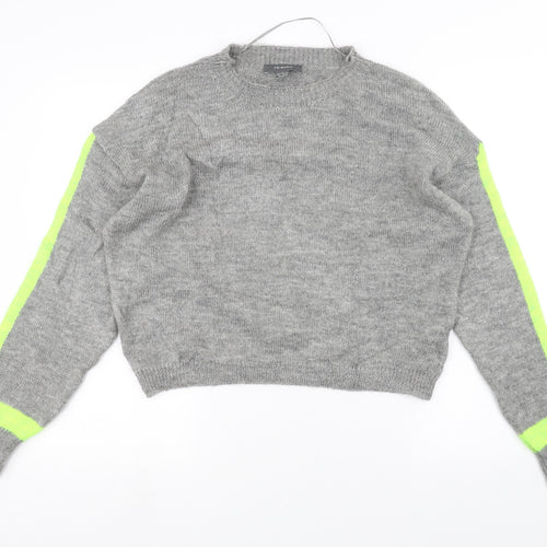 Primark Womens Grey   Pullover Jumper Size L