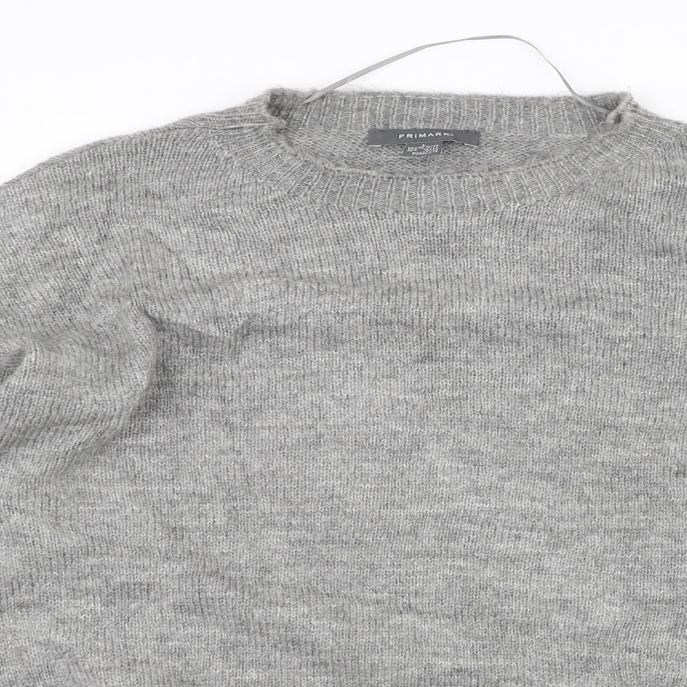 Primark Womens Grey   Pullover Jumper Size L