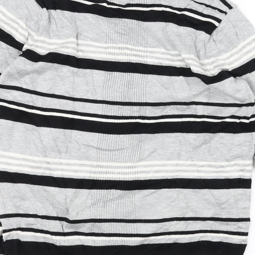 Principles Womens Grey Striped  Pullover Jumper Size 14