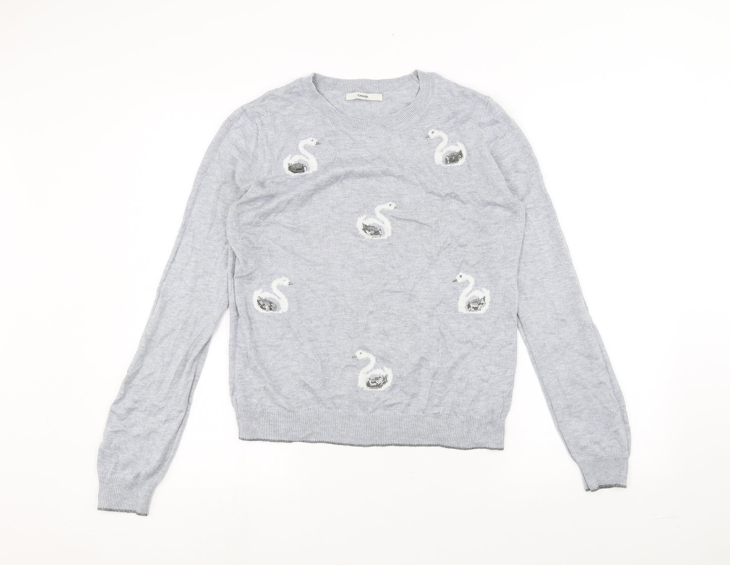 George Womens Blue   Pullover Jumper Size 10