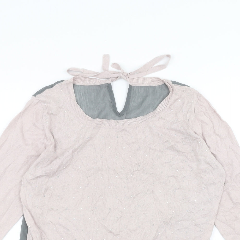 NEXT Womens Pink   Basic T-Shirt Size 14