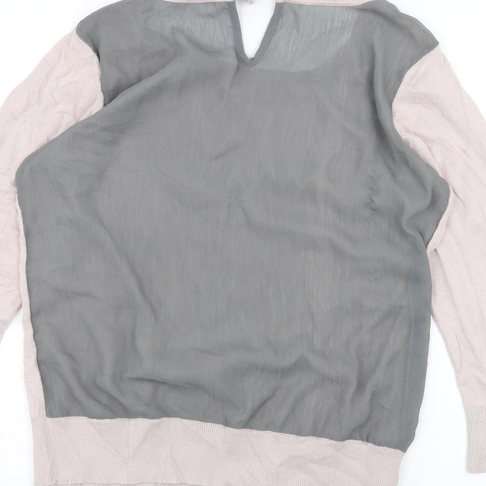 NEXT Womens Pink   Basic T-Shirt Size 14