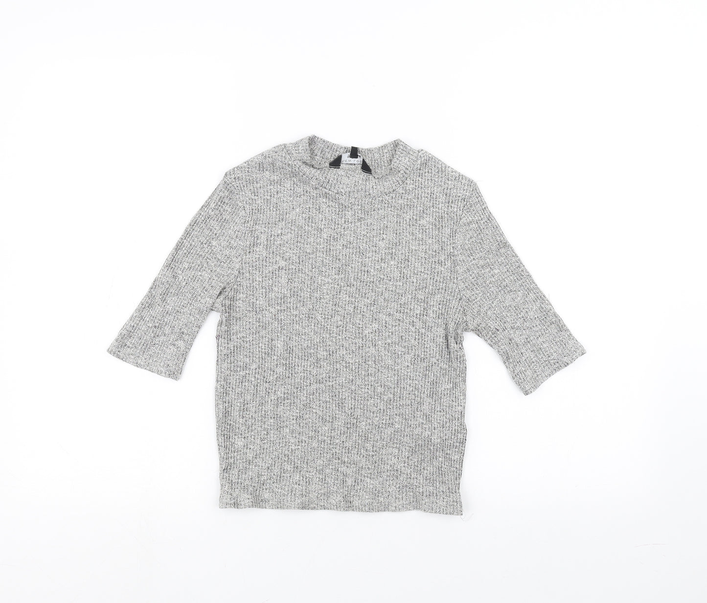 New Look Girls Grey   Basic T-Shirt Size 14-15 Years