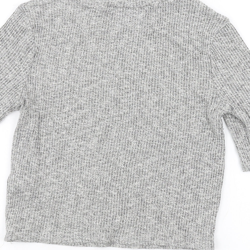 New Look Girls Grey   Basic T-Shirt Size 14-15 Years