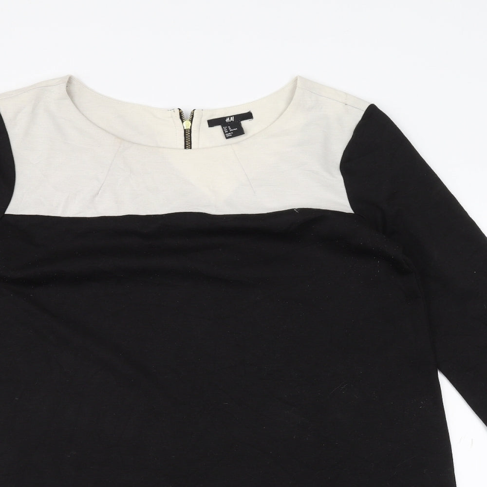 H&M Womens Black   Basic T-Shirt Size M