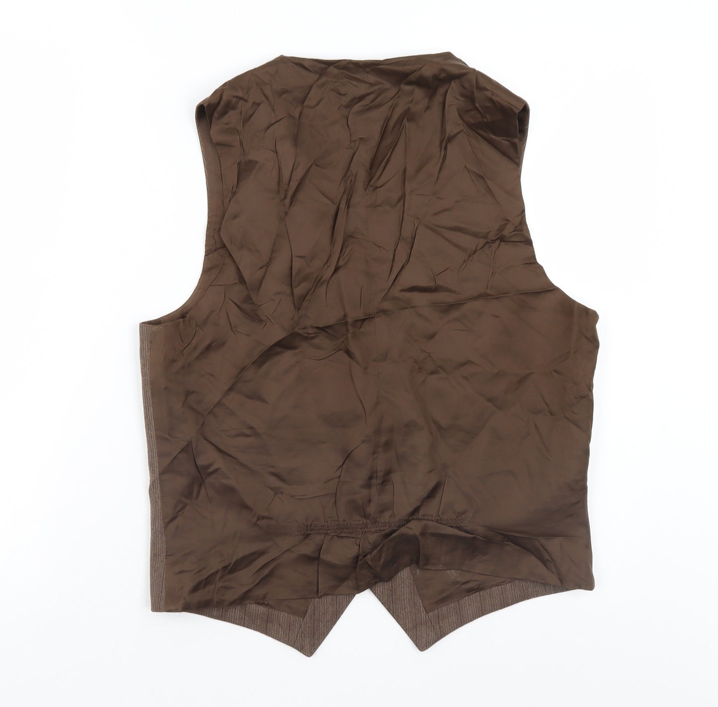 Preworn Mens Brown    Suit Waistcoat