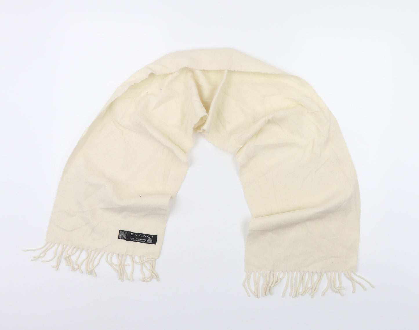 Frangi Womens White    Scarf