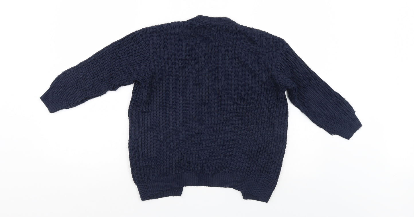 George Girls Blue   Cardigan Jumper Size 6-7 Years