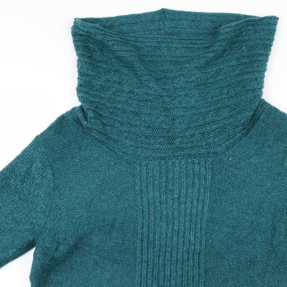 M&Co Womens Blue   Pullover Jumper Size 16