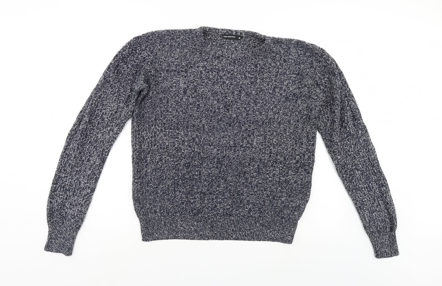 Cedarwood State Mens Blue   Pullover Jumper Size M