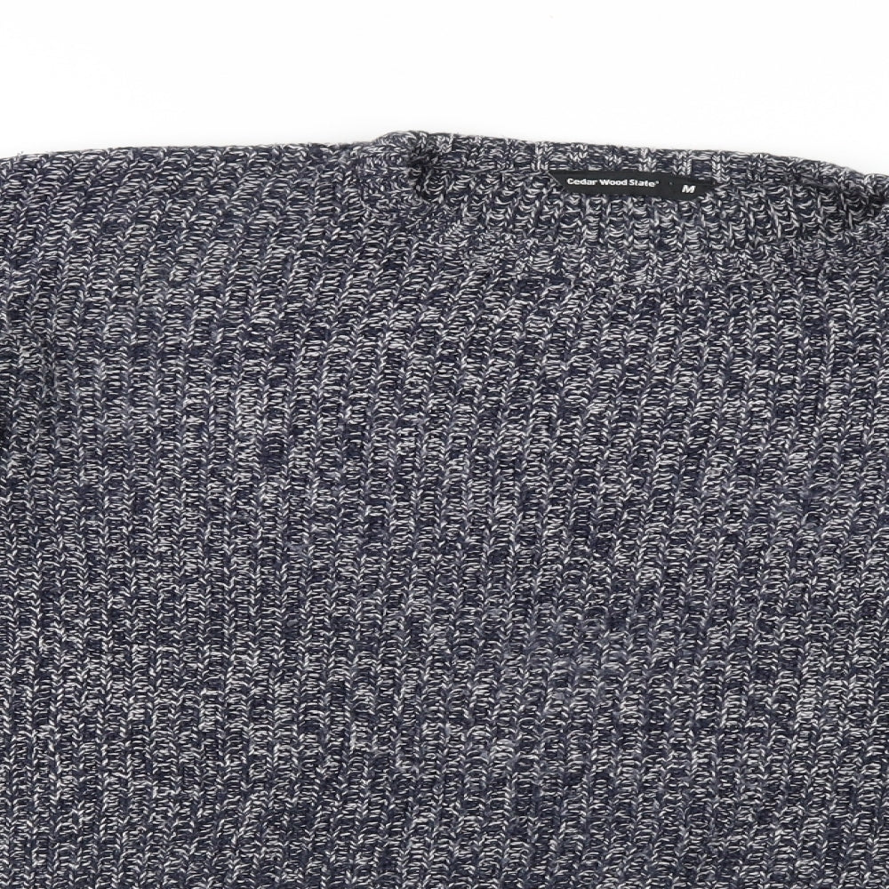 Cedarwood State Mens Blue   Pullover Jumper Size M