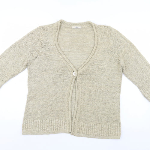 Classic Womens Beige   Cape Jumper Size 12