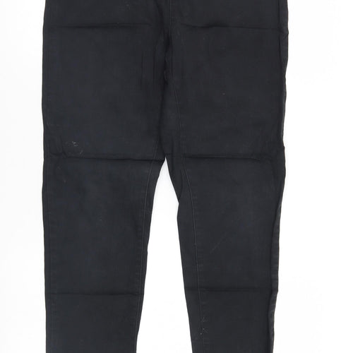 Part Two Womens Black   Cropped Jeans Size 12 L23 in - Elastic Waist