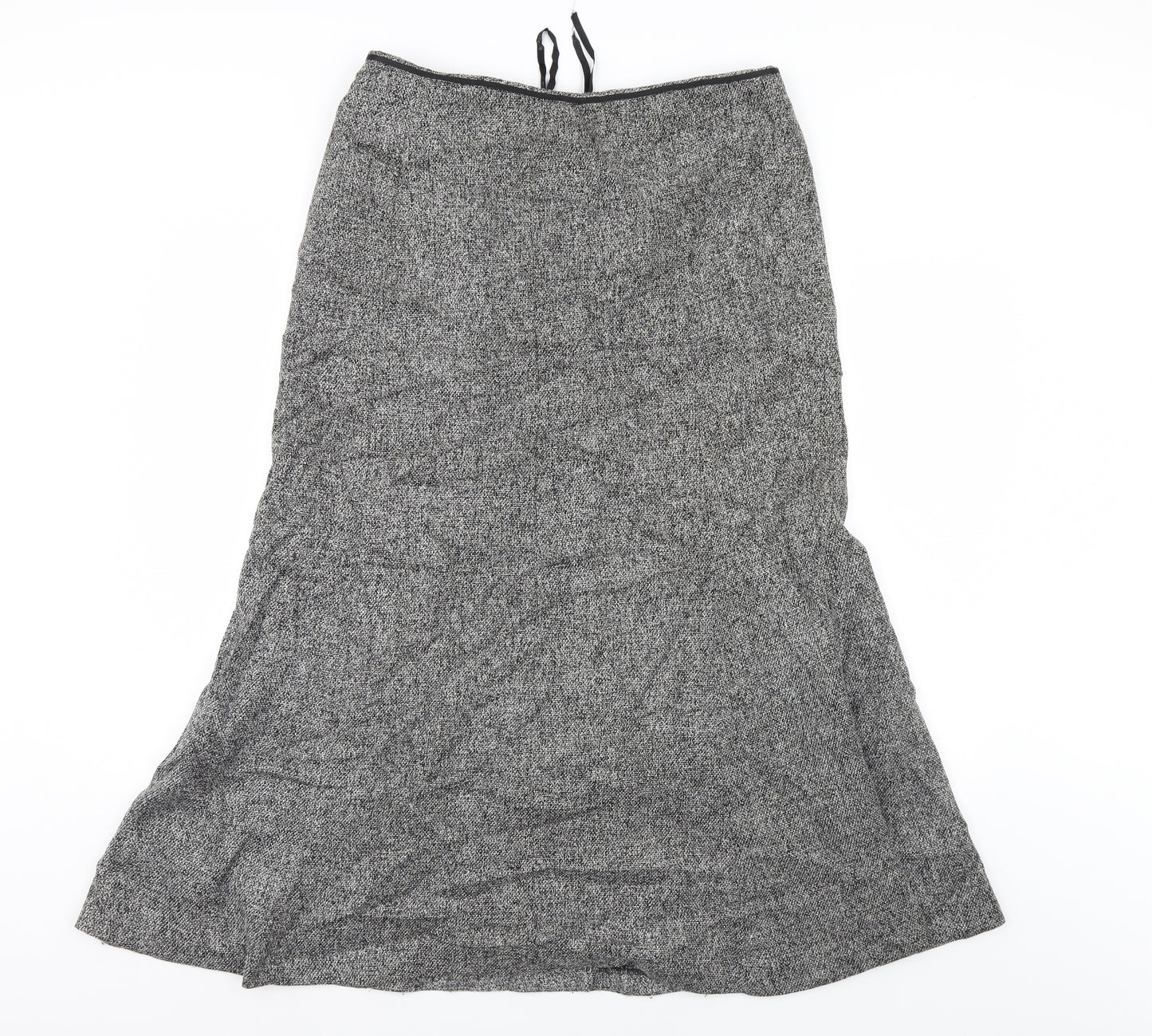 E-vie Womens Grey   Trumpet Skirt Size 12