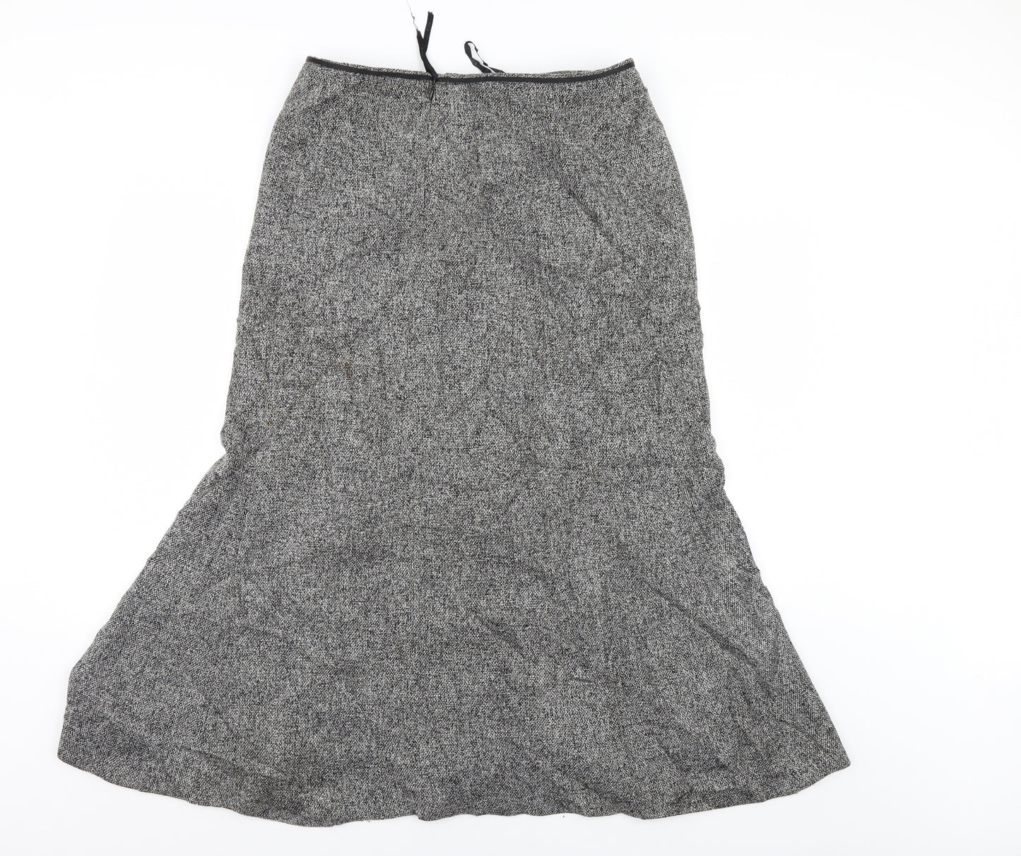 E-vie Womens Grey   Trumpet Skirt Size 12
