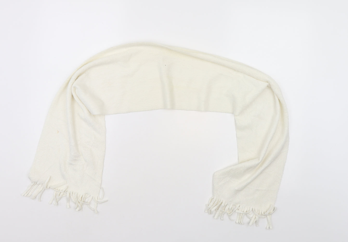 Preworn Unisex White    Scarf