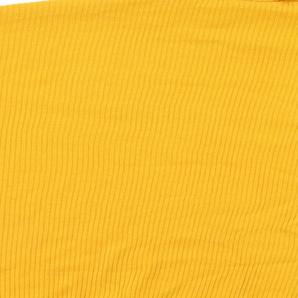 Divided Womens Gold   Pullover Jumper Size M