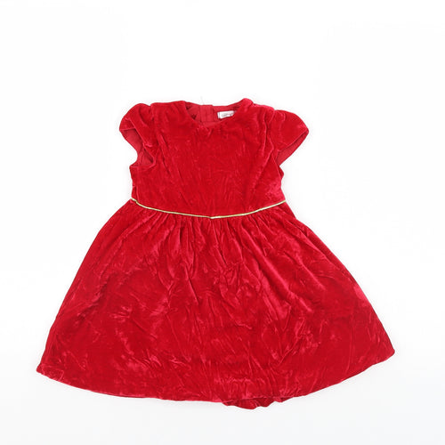 Pepco Girls Red   A-Line  Size 18-24 Months