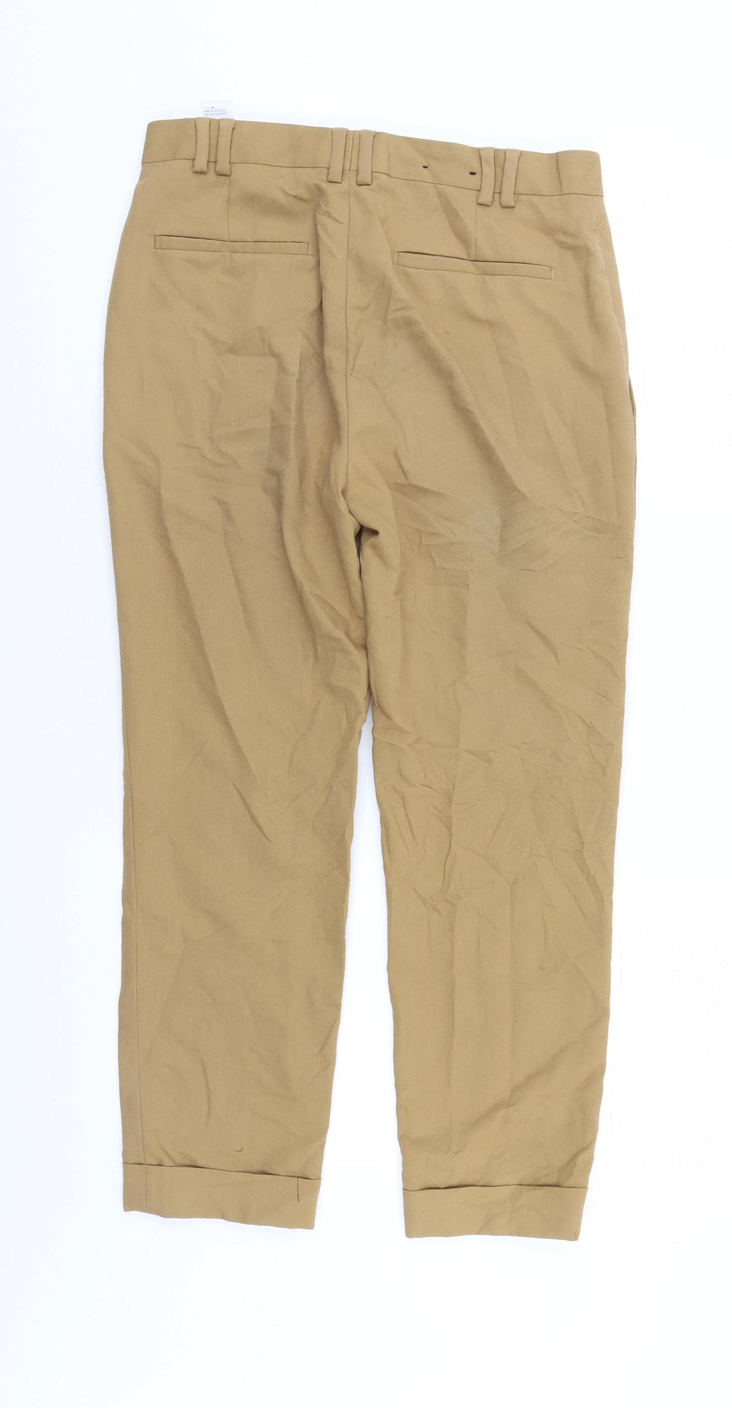Top man Mens Beige   Trousers  Size 28 L25 in
