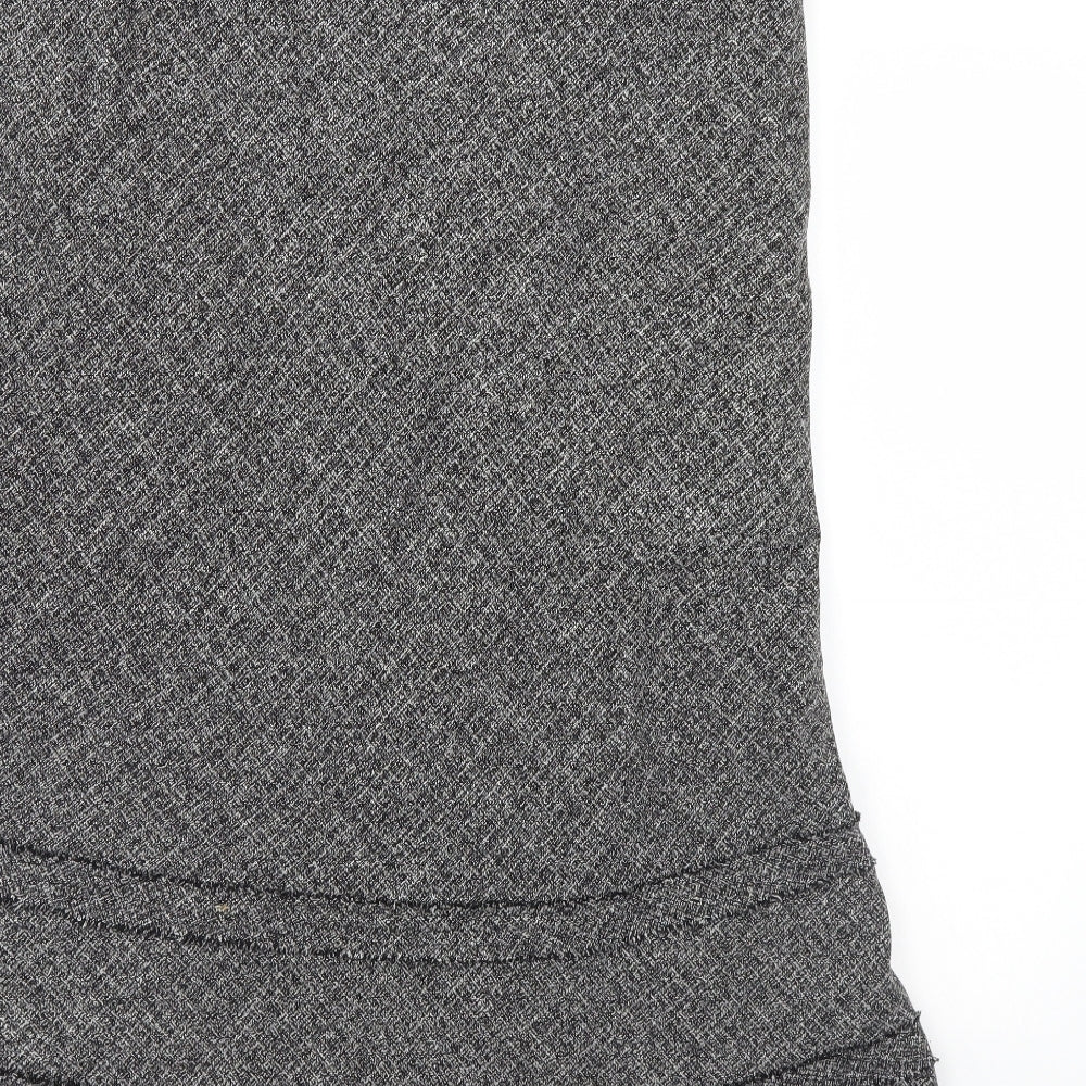 Wallis Womens Grey   Trumpet Skirt Size 14