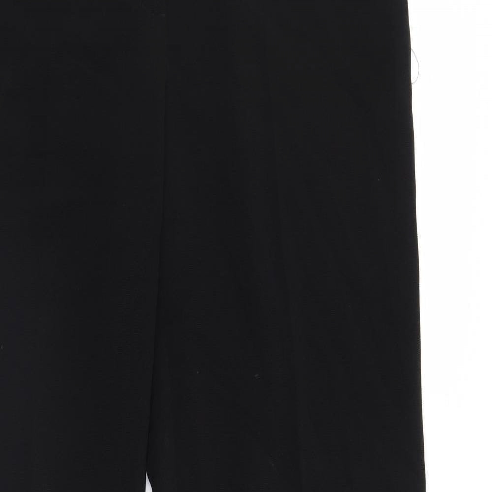 Planet Womens Black   Trousers  Size 10 L28 in