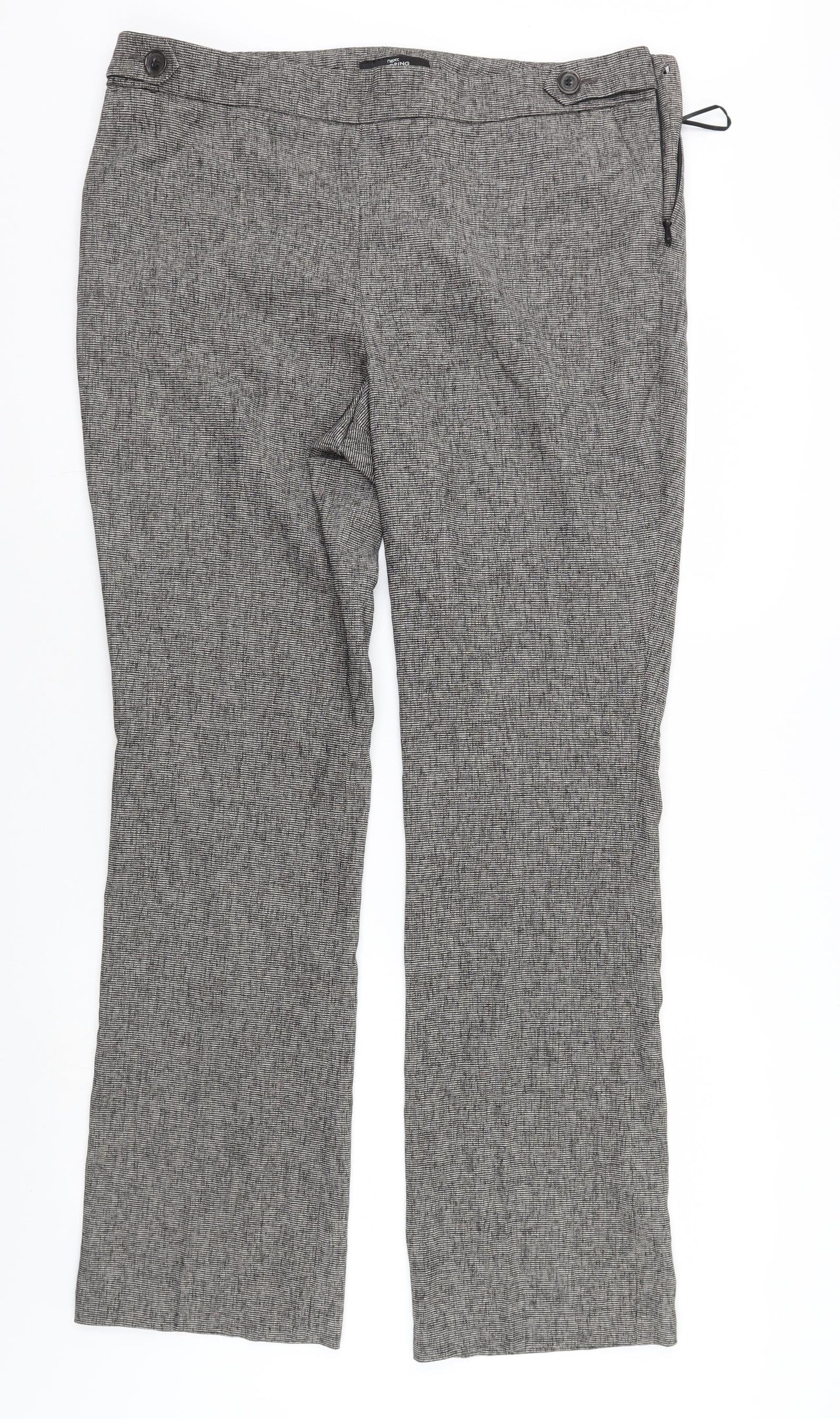 NEXT Womens Grey   Trousers  Size 16 L32 in