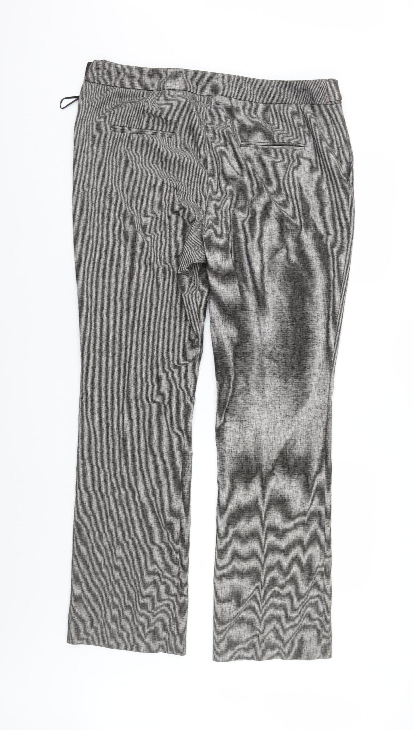 NEXT Womens Grey   Trousers  Size 16 L32 in